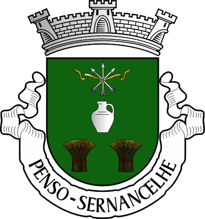 Brasão da antiga freguesia de Penso - Penso former civil parish, coat-of-arms Brasão da antiga freguesia de Penso - Penso former civil parish, coat-of-arms
