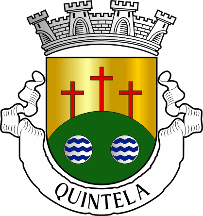 Brasão da freguesia de Quintela - Quintela civil parish, coat-of-arms Brasão da freguesia de Quintela - Quintela civil parish, coat-of-arms