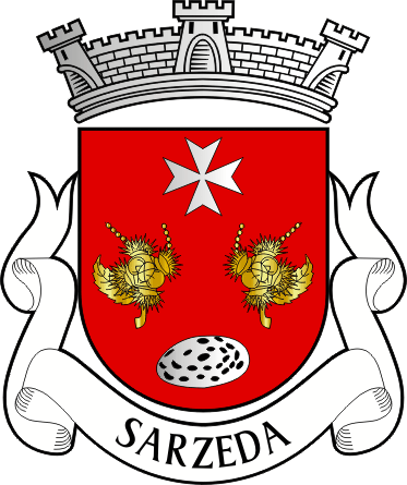 Brasão da antiga freguesia de Sarzeda - Sarzeda former civil parish, coat-of-arms