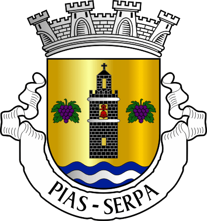 Brasão da freguesia de Pias - Pias civil parish, coat-of-arms