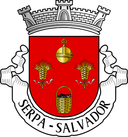 Brasão da antiga freguesia de Serpa (Salvador) - Serpa (Salvador) former civil parish, coat-of-arms