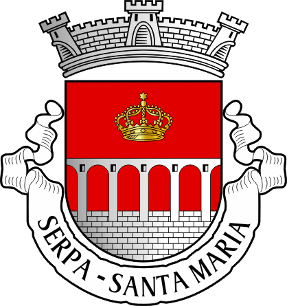 Brasão da antiga freguesia de Serpa (Santa Maria) - Serpa (Santa Maria) former civil parish, coat-of-arms