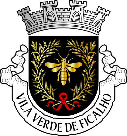 Brasão da freguesia de Vila Verde de Ficalho - Vila Verde de Ficalho civil parish, coat-of-arms