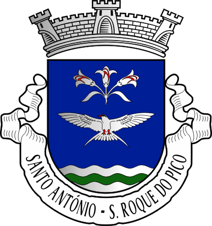 Brasão da freguesia de Santo António - Santo António civil parish, coat-of-arms