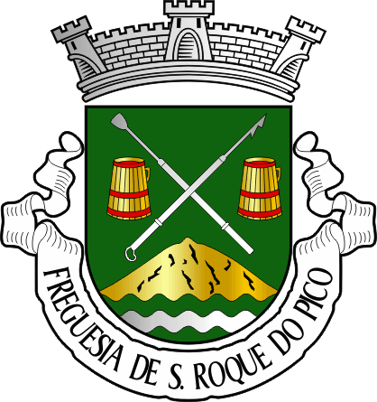 Brasão da freguesia de São Roque do Pico - São Roque do Pico civil parish, coat-of-arms