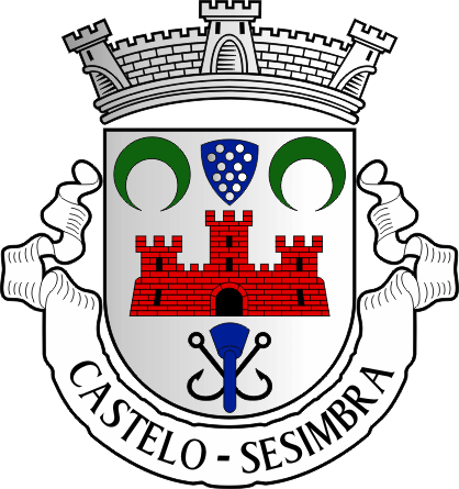 Brasão da freguesia de Sesimbra (Castelo) - Sesimbra (Castelo) civil parish, coat-of-arms