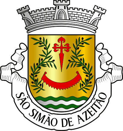 Brasão da antiga freguesia de São Simão de Azeitão - São Simão de Azeitão former civil parish, coat-of-arms Brasão da antiga freguesia de São Simão de Azeitão - São Simão de Azeitão former civil parish, coat-of-arms