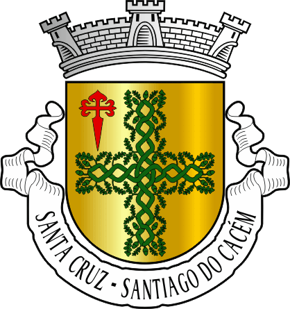 Brasão da antiga freguesia de Santa Cruz - Santa Cruz former civil parish, coat-of-arms