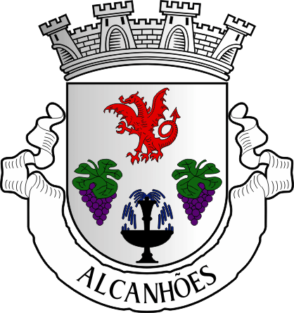 Brasão da freguesia de Alcanhões - Alcanhões civil parish, coat-of-arms