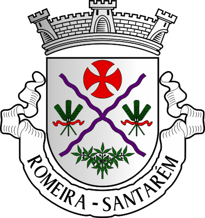 Brasão da antiga freguesia de Romeira - Romeira former civil parish, coat-of-arms
