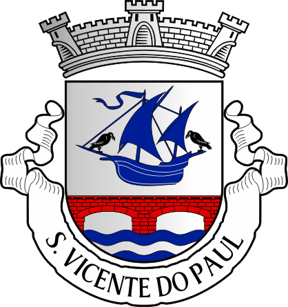 Brasão da antiga freguesia de São Vicente do Paul - São Vicente do Paul former civil parish, coat-of-arms