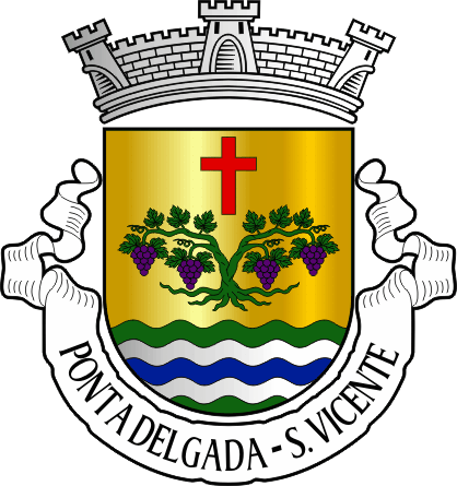 Brasão da freguesia de Ponta Delgada - Ponta Delgada civil parish, coat-of-arms