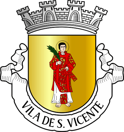 Brasão do município de São Vicente - São Vicente municipality coat-of-arms