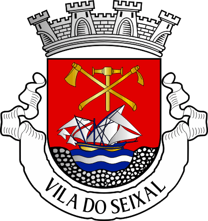 Brasão do Município do Seixal - Seixal municipal coat-of-arms Brasão do Município do Seixal - Seixal municipal coat-of-arms