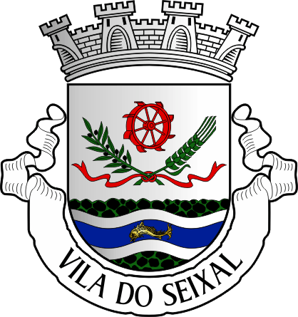 Brasão do Município do Seixal - Seixal municipal coat-of-arms Brasão do Município do Seixal - Seixal municipal coat-of-arms