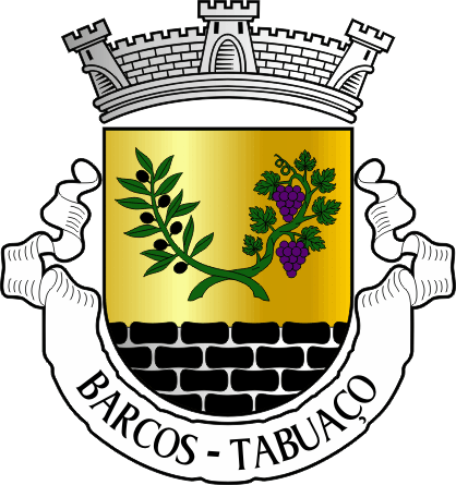 Brasão da antiga freguesia de Barcos - Barcos former civil parish, coat-of-arms Brasão da antiga freguesia de Barcos - Barcos former civil parish, coat-of-arms