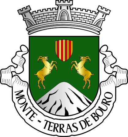 Brasão da antiga freguesia de Monte - Monte former civil parish, coat-of-arms Brasão da antiga freguesia de Monte - Monte former civil parish, coat-of-arms