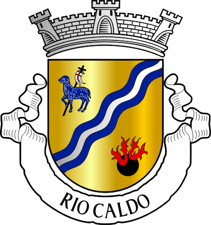 Brasão da freguesia de Rio Caldo - Rio Caldo civil parish, coat-of-arms