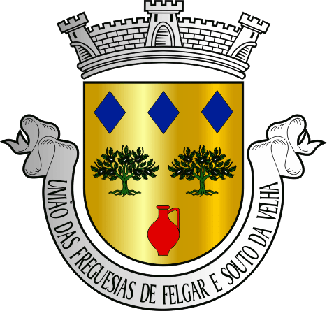 Brasão da Freguesia de Felgar e Souto da Velha - Felgar and Souto da Velha civil parish, coat-of-arms