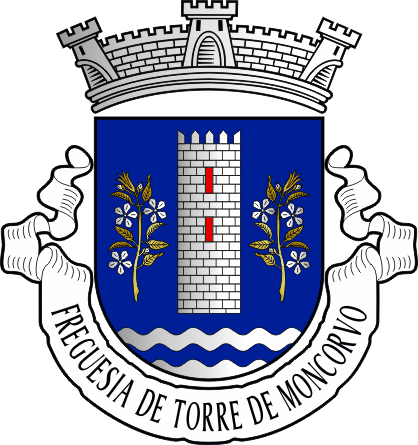 Brasão da freguesia de Moncorvo - Torre de Moncorvo civil parish, coat-of-arms Brasão da freguesia de Moncorvo - Torre de Moncorvo civil parish, coat-of-arms