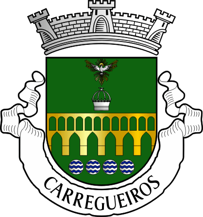 Brasão da freguesia de Carregueiros - Carregueiros civil parish, coat-of-arms