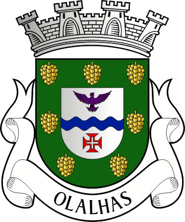 Brasão da freguesia de Olalhas - Olalhas civil parish, coat-of-arms