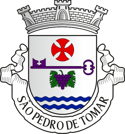 Brasão da freguesia de São Pedro de Tomar - São Pedro de Tomar civil parish, coat-of-arms