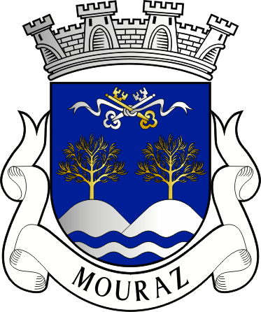 Brasão da antiga freguesia de Mouraz - Mouraz former civil parish, coat-of-arms