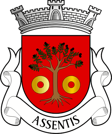 Brasão da freguesia de Assentis - Assentis civil parish, coat-of-arms Brasão da freguesia de Assentis - Assentis civil parish, coat-of-arms
