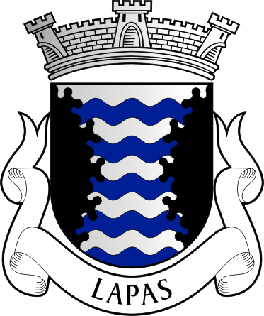 Brasão da antiga freguesia de Lapas - Lapas former civil parish, coat-of-arms