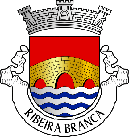 Brasão da antiga freguesia de Ribeira Branca - Ribeira Branca former civil parish, coat-of-arms Brasão da antiga freguesia de Ribeira Branca - Ribeira Branca former civil parish, coat-of-arms