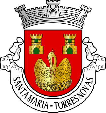Brasão da antiga freguesia de Torres Novas (Santa Maria) - Torres Novas (Santa Maria) former civil parish, coat-of-arms