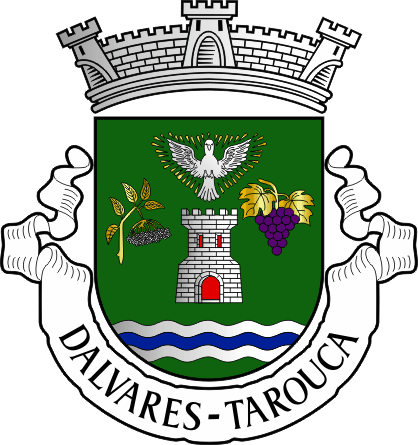 Brasão da antiga freguesia de Dalvares - Dalvares former civil parish, coat-of-arms