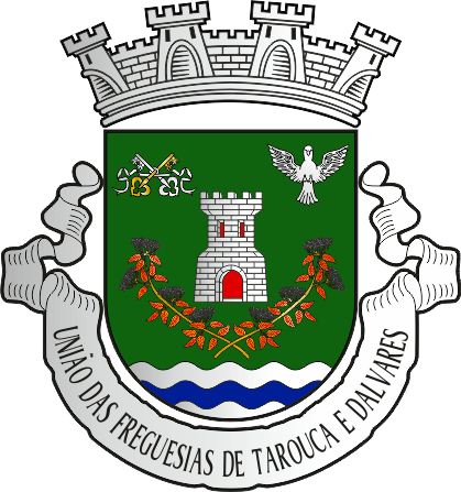 Brasão da União das freguesias de Tarouca e Dálvares - Tarouca and Dálvares civil parishes union coat-of-arms