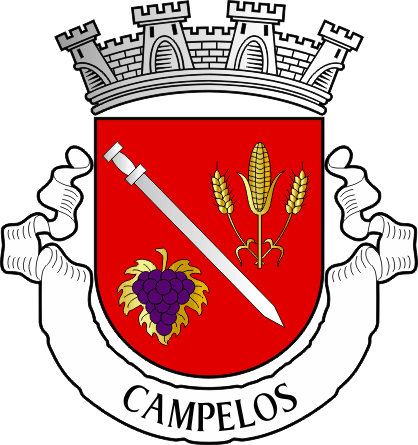 Brasão da antiga freguesia de Campelos - Campelos former civil parish, coat-of-arms