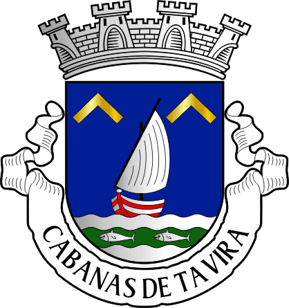Brasão da antiga freguesia de Cabanas de Tavira - Cabanas de Tavira former civil parish, coat-of-arms