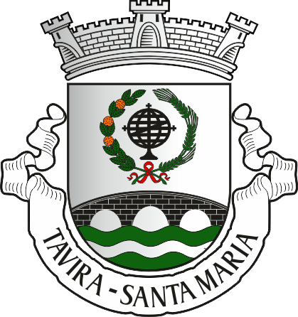Brasão da antiga freguesia de Tavira (Santa Maria) - Tavira (Santa Maria) former civil parish, coat-of-arms