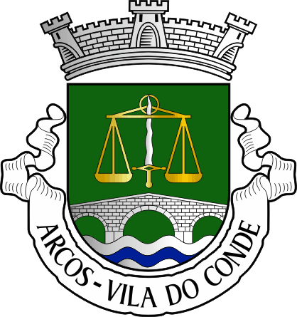 Brasão da antiga freguesia de Arcos - Arcos former civil parish, coat-of-arms