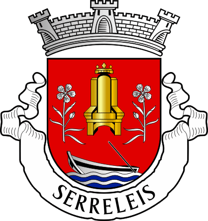 Brasão da antiga freguesia de Serreleis - Serreleis former civil parish, coat-of-arms