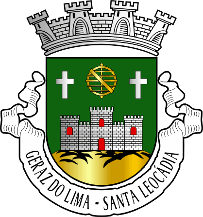 Brasão da antiga freguesia de Geraz do Lima (Santa Leocádia) - Geraz do Lima (Santa Leocádia) former civil parish, coat-of-arms