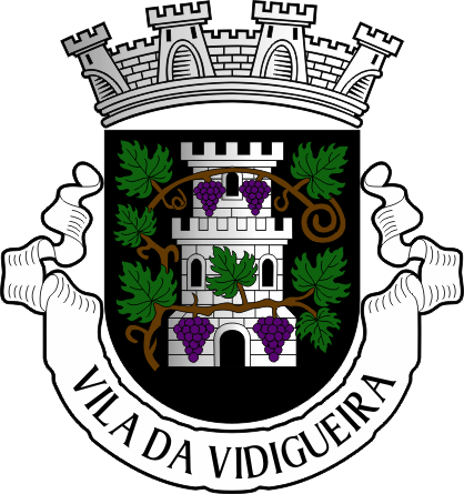 Brasão do Município da Vidigueira - Vidigueira municipal coat-of-arms Brasão do Município da Vidigueira - Vidigueira municipal coat-of-arms