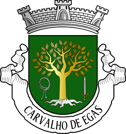 Brasão da antiga freguesia de Carvalho de Egas - Carvalho de Egas former civil parish, coat-of-arms