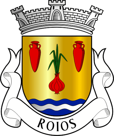 Brasão da freguesia de Roios - Roios civil parish, coat-of-arms Brasão da freguesia de Roios - Roios civil parish, coat-of-arms