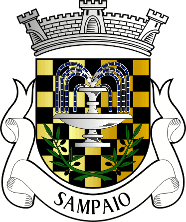 Brasão da freguesia de Sampaio - Sampaio civil parish, coat-of-arms
