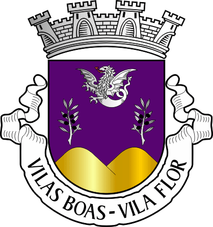 Brasão da antiga freguesia de Vilas Boas - Vilas Boas former civil parish, coat-of-arms