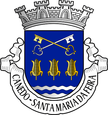 Brasão da antiga freguesia de Canedo - Canedo former civil parish, coat-of-arms