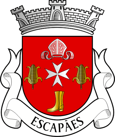 Brasão da freguesia de Escapães - Escapães civil parish, coat-of-arms