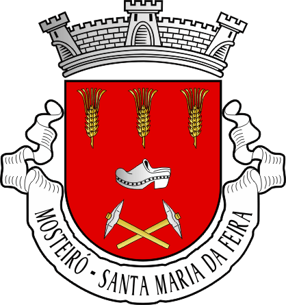 Brasão da antiga freguesia de Mosteiró - Mosteiró former civil parish, coat-of-arms