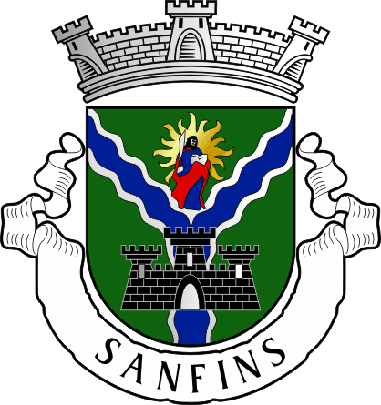 Brasão da antiga freguesia de Sanfins - Sanfins former civil parish, coat-of-arms