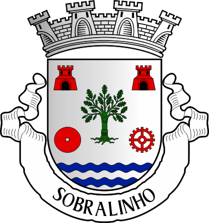 Brasão da antiga freguesia de Sobralinho - Sobralinho former civil parish, coat-of-arms